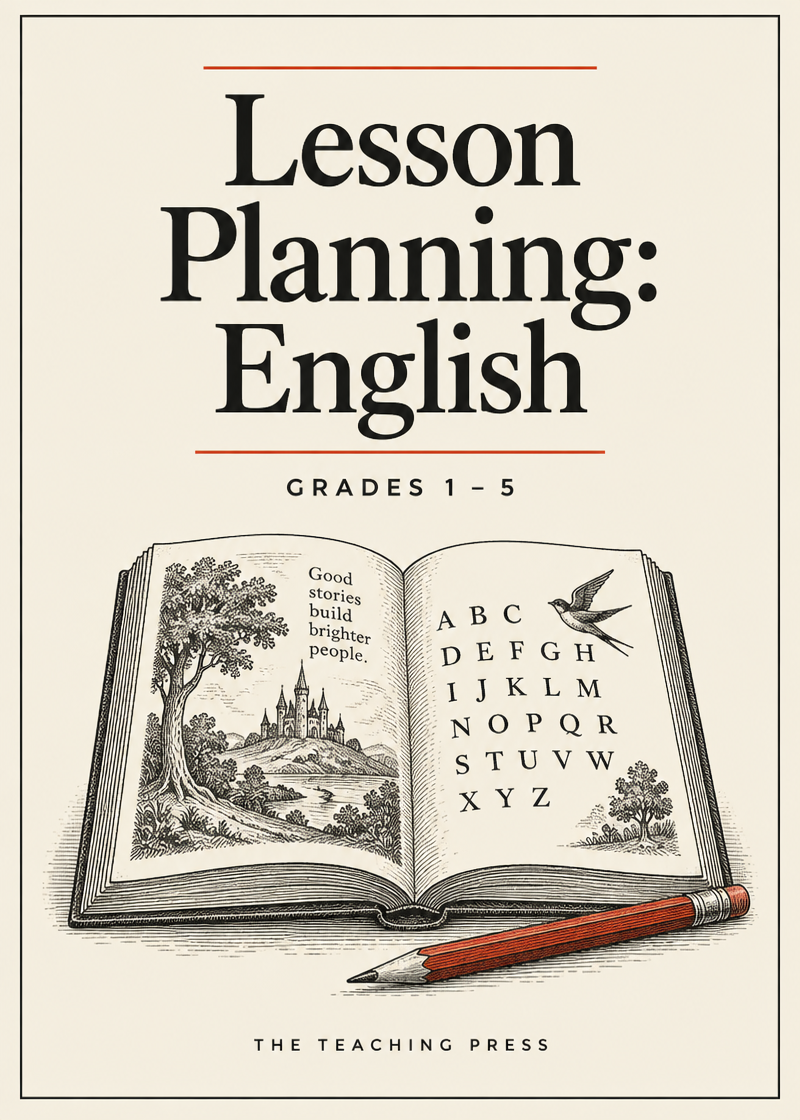 Cover of Lesson Planning: English, Grades 1–5