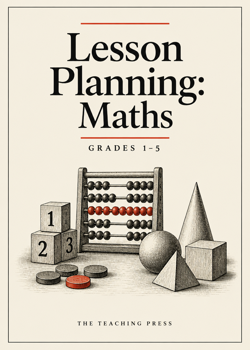 Cover of Lesson Planning: Maths, Grades 1–5
