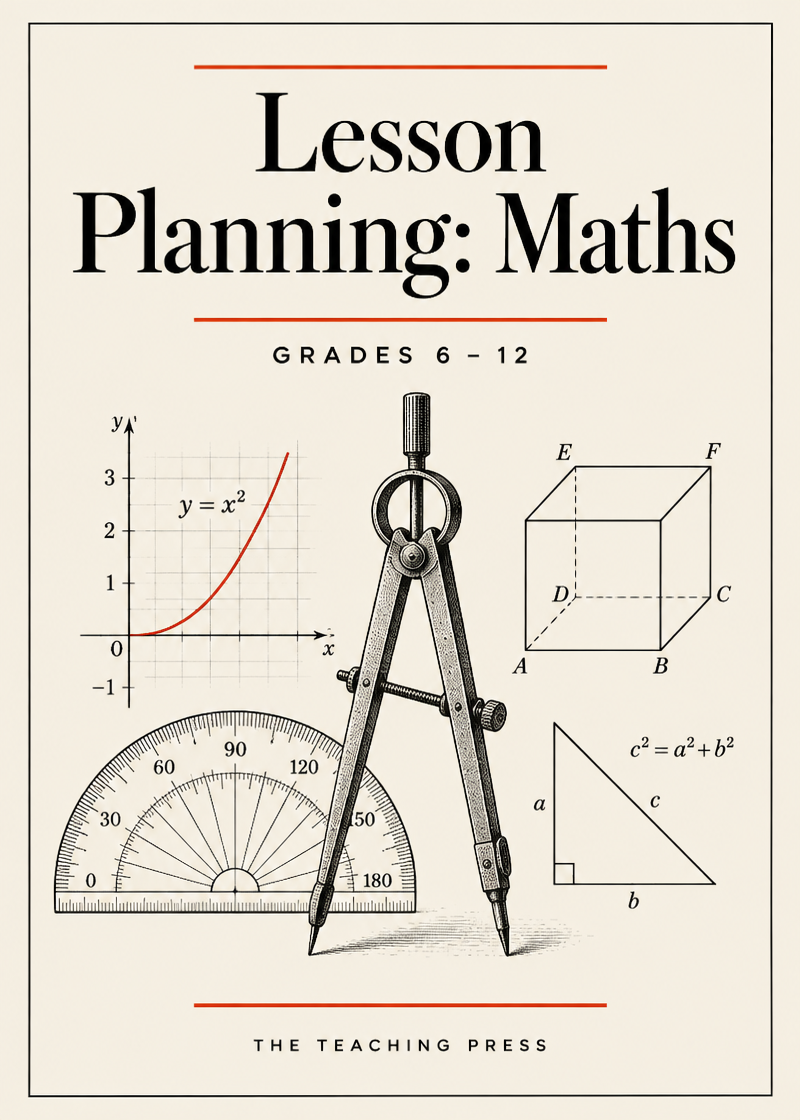 Cover of Lesson Planning: Maths, Grades 6–12
