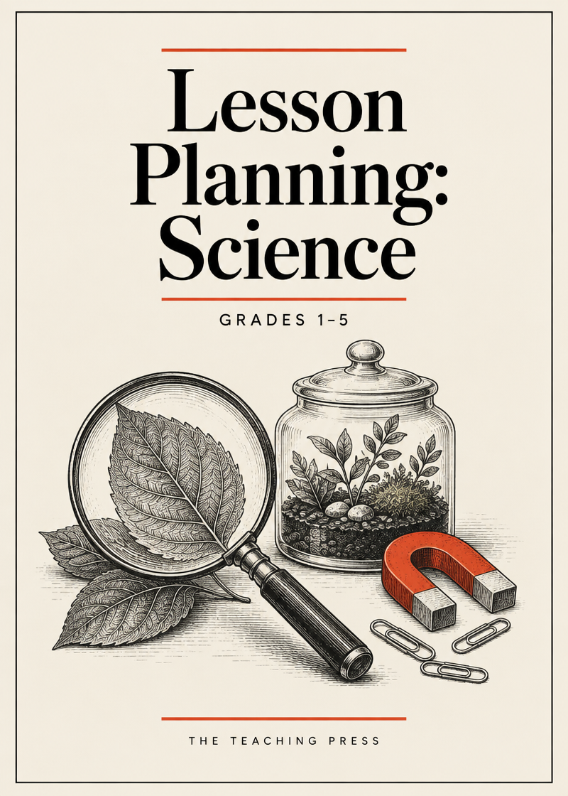 Cover of Lesson Planning: Science, Grades 1–5